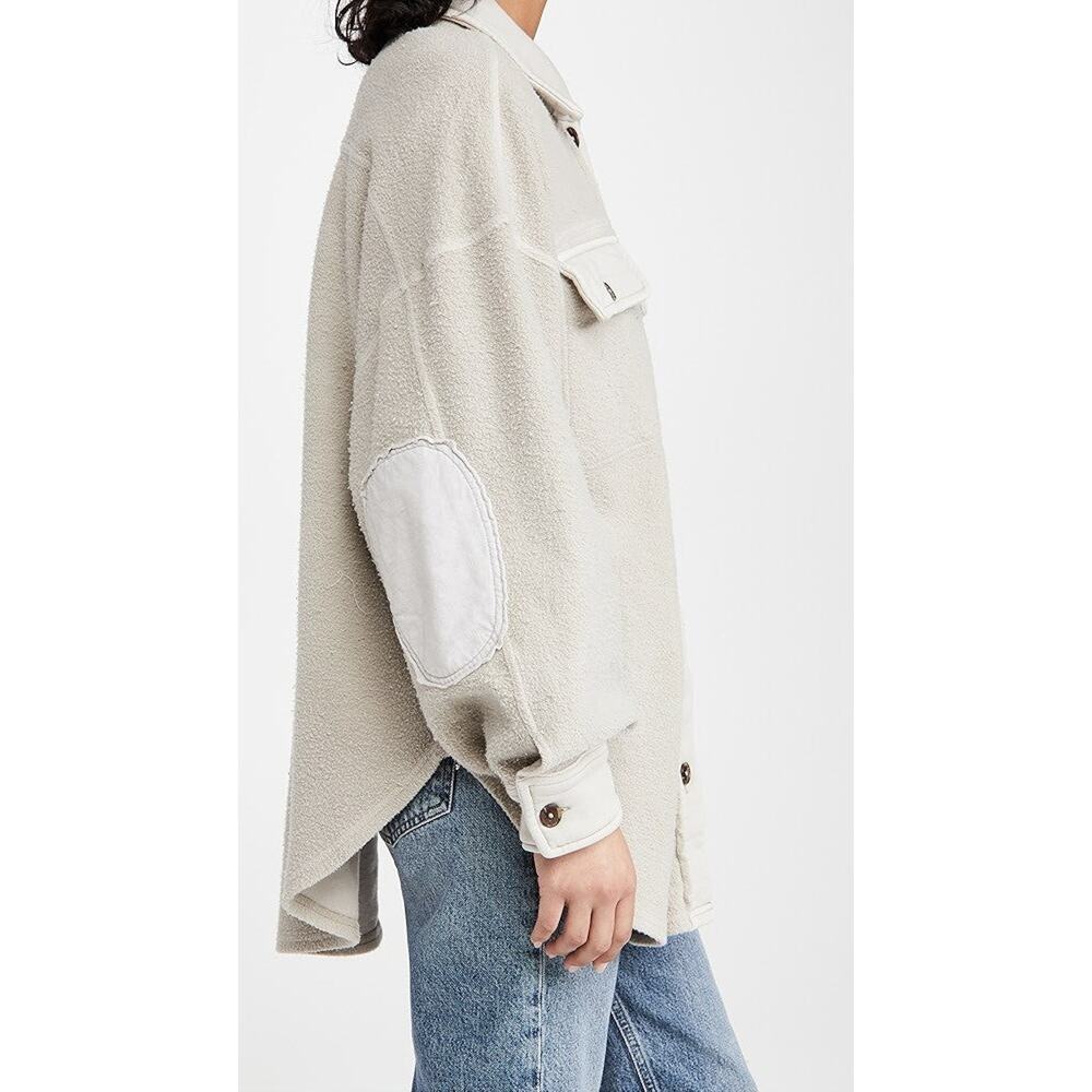 Free People Ruby Jacket Collared Button Placket S… - image 3